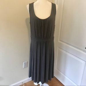 Boden Plus Size Grey Summer Dress size 18R